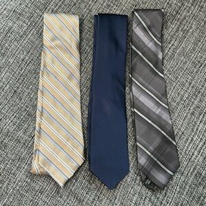 Combo / bundle of ties - CHAPS, KENNETH COLE and NICOLE MILLER